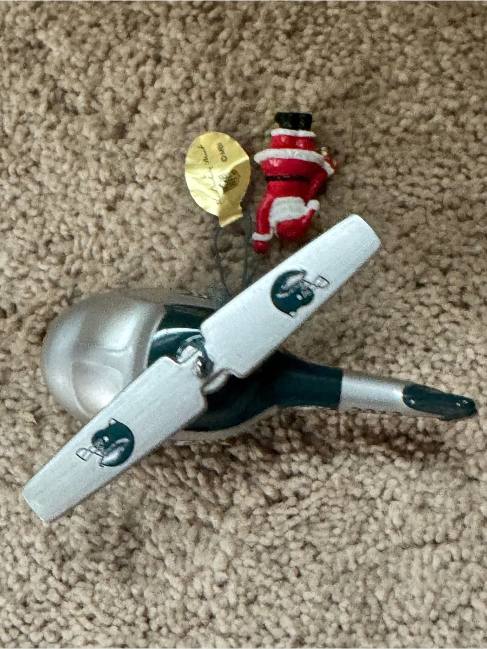 Philadelphia Eagles 2013 Helicopter Ride Danbury Mint Ornament w Box/No Lid